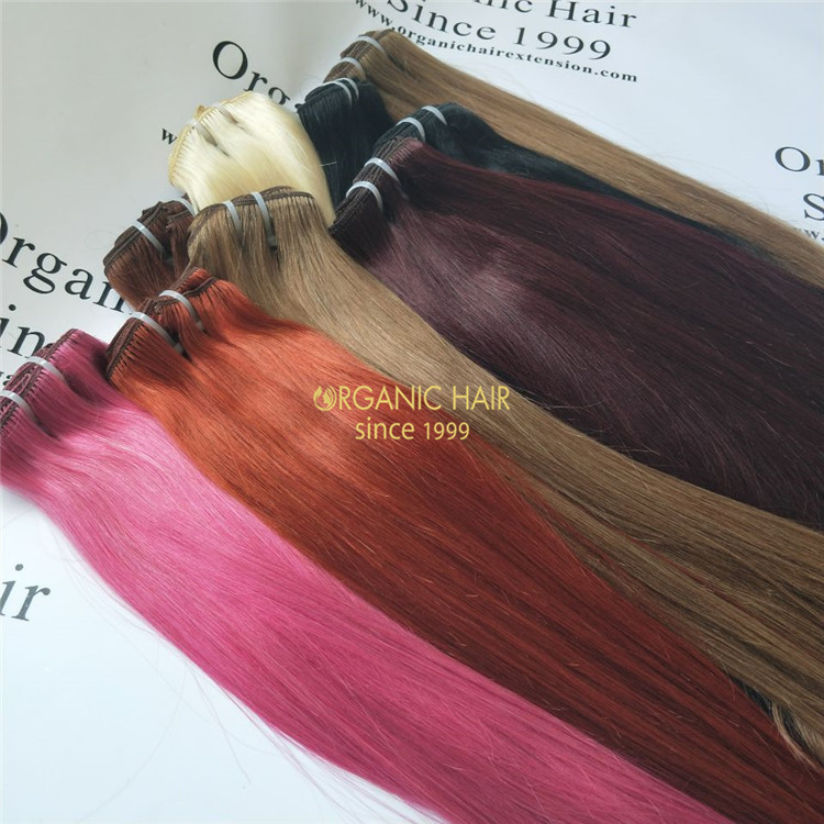 Wholesale clip in hair extensions X59